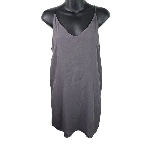 ARITZIA Wilfred Free Vivienne Slip Camisole Dress Spaghetti Strap Women’s S Gray - Picture 1 of 9